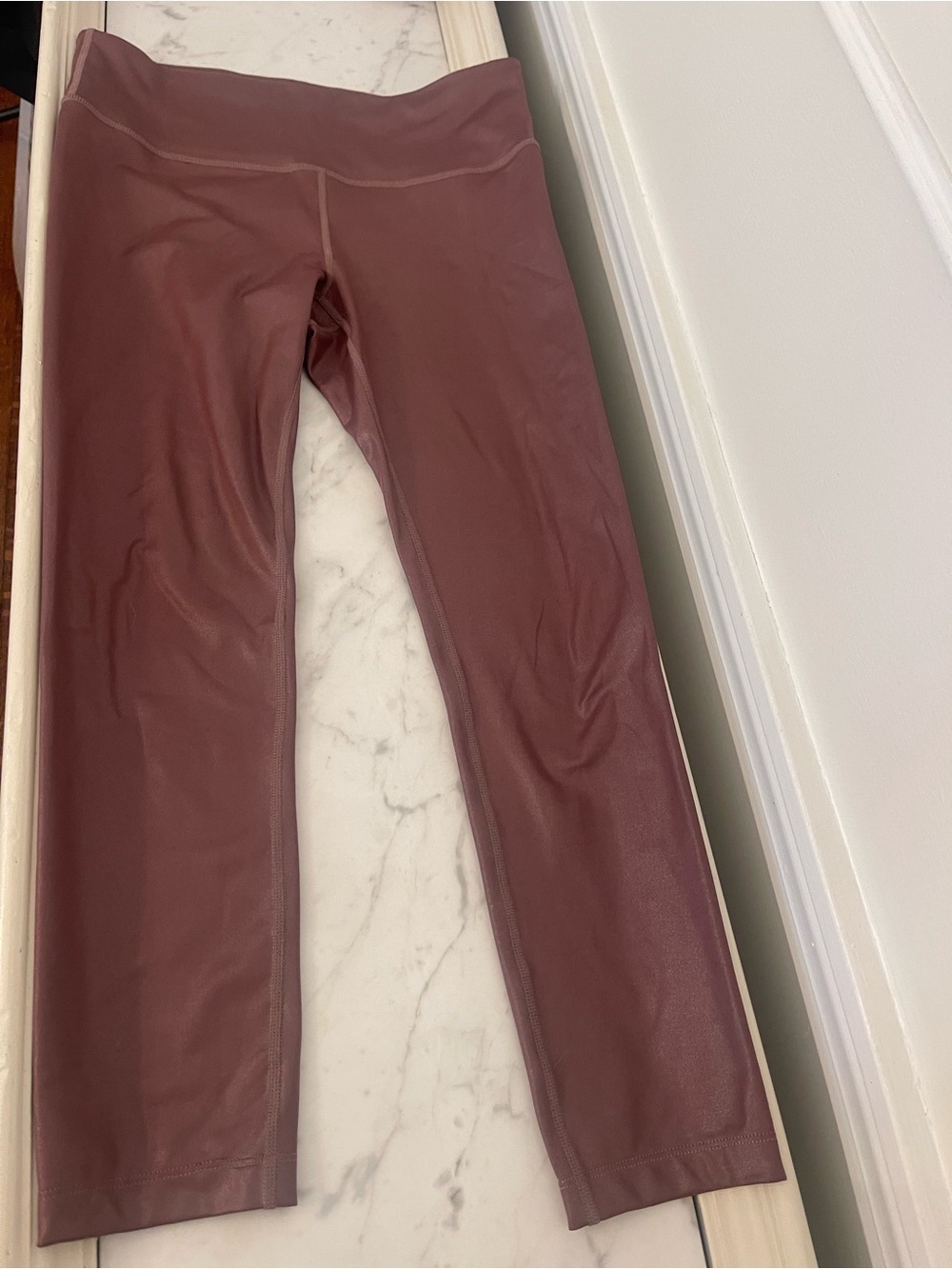 Athleta Women's High-Rise Leggings in Mauve